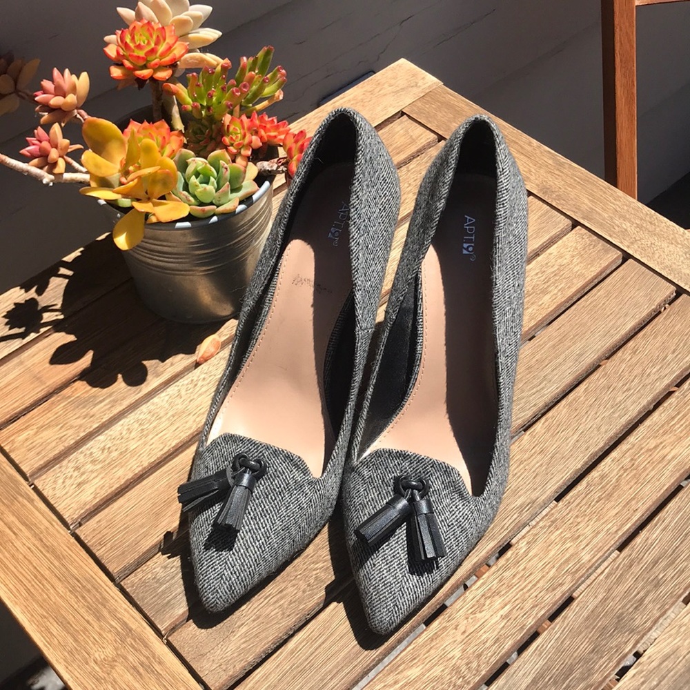New never worn Tassel high heals